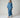 Printed Nehru Collared Long Dress