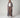 Printed Nehru Collared Long Dress