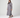 Printed Stand Collar Long Dress