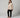 Stand Collar Striped Tunic