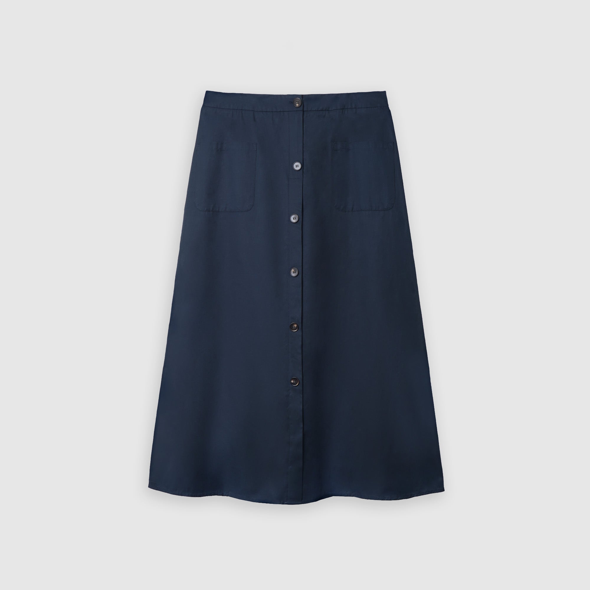 Long Twill Skirt